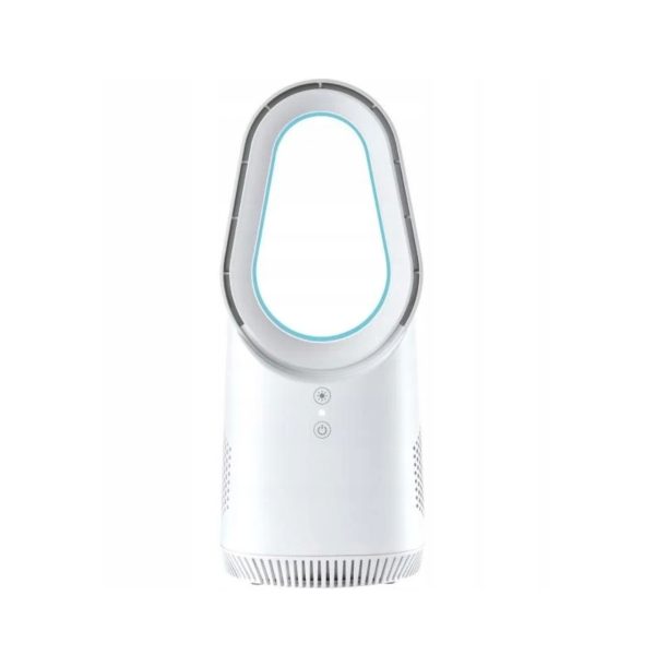 Tronic Ventilatore Mini Senza Pale con Luce LED TRTVA 6 A1 6W Bianco Opaco