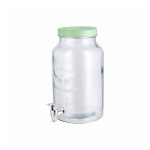 Silvercrest Dispenser Bevande in Vetro con Rubinetto 5,6L per Feste e Buffet