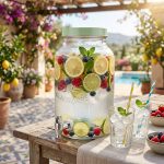 Silvercrest Dispenser Bevande in Vetro con Rubinetto 5,6L per Feste e Buffet - immagine 2