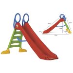 Globo Scivolo Grande Giardino Plastica con Attacco Acqua 220x110x140 cm