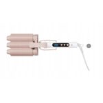 Cien Beauty CBWB 145 A1 Piastra Tripla Onde Larghe Ceramica Tormalina 155W - immagine 3