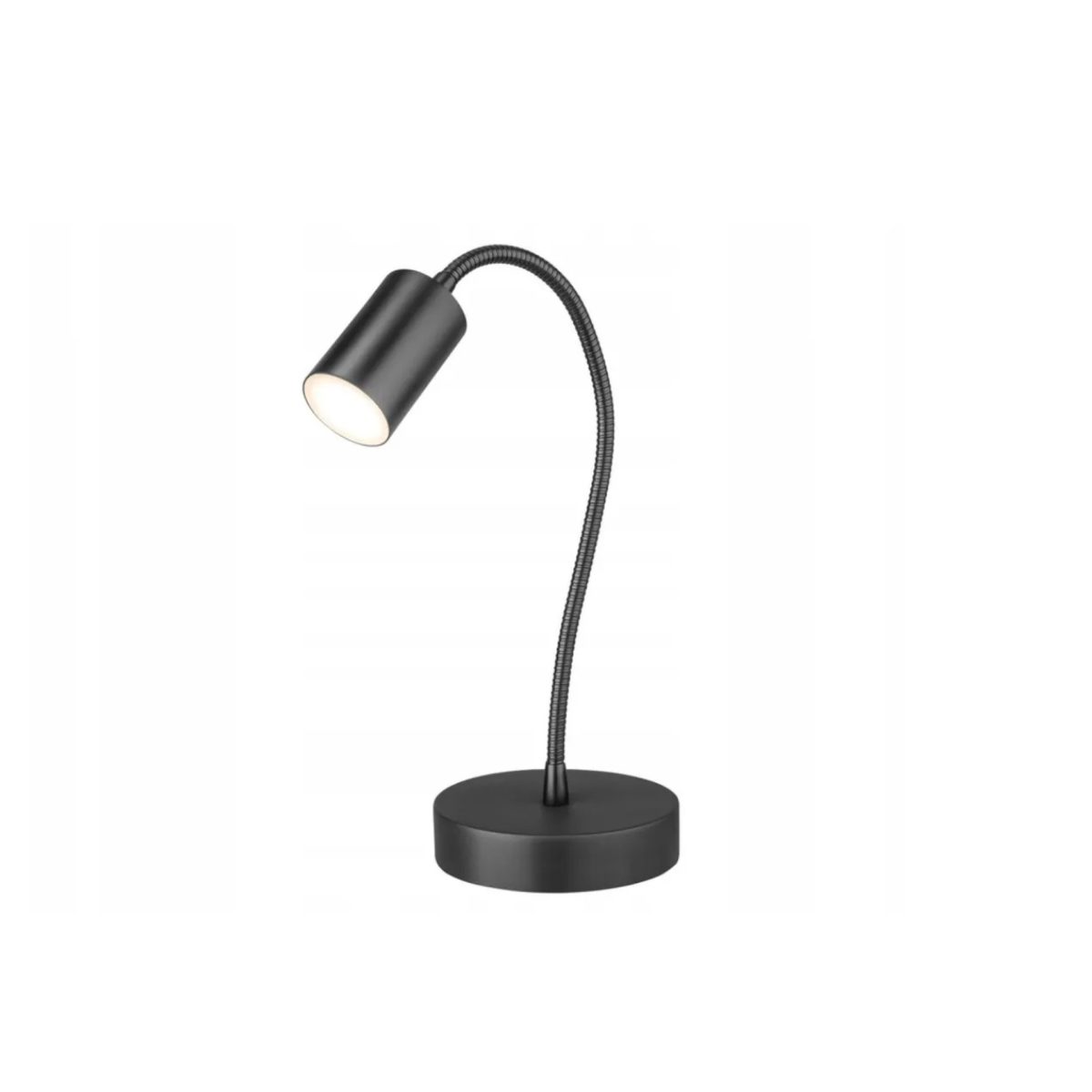 Livarno Home Lampada da tavolo LED 3000 K 41 cm Vintage snodabile nera - immagine 3