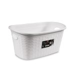 Stefanplast Elegance Cesta Portabiancheria 35L Manici Bianco