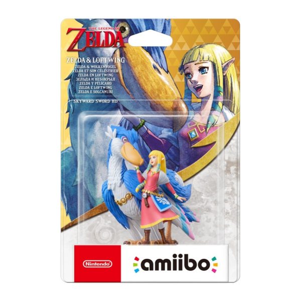 Amiibo Zelda & Loftwing Skyward Sword HD Nintendo nella confezione originale sigillata