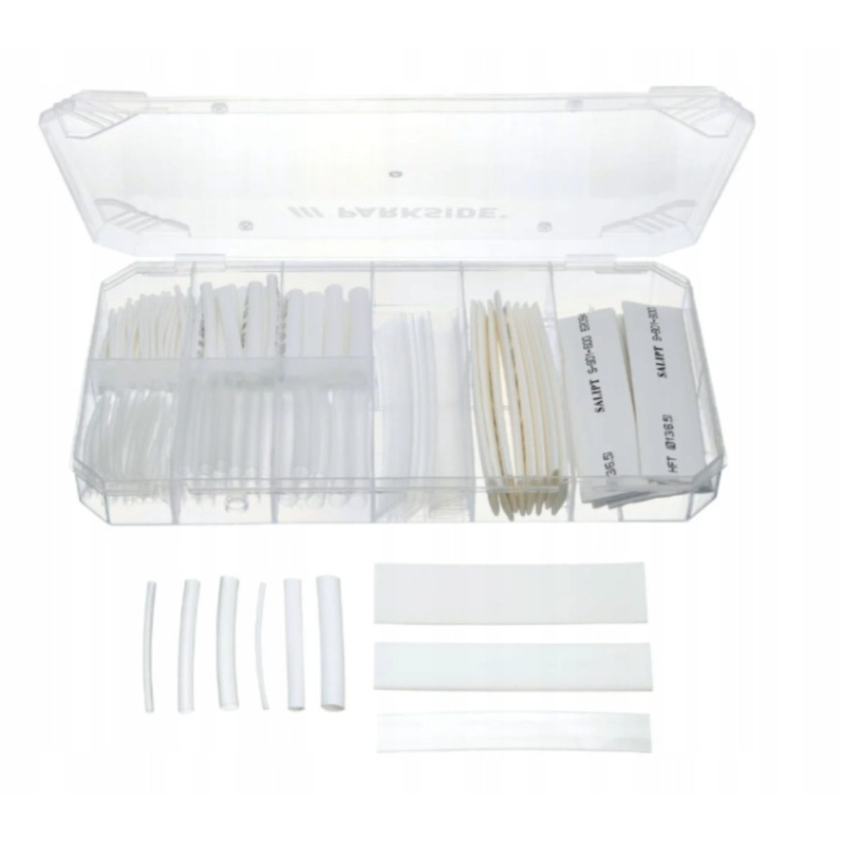 Parkside Set Guaine Termorestringenti 162 Pezzi Isolamento Cavi Elettrici 600V - immagine 2