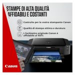 Cartuccia Canon PG-545 Black installata su stampante PIXMA durante la stampa di una foto a colori