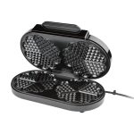 Piastra Doppia Per Waffles Silvercrest SDW 1200 Per Cialde 1200 W Antiaderente - Nuovo Altro