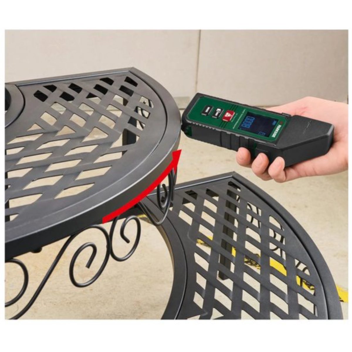 Parkside PLEMM 25 Misuratore di distanza laser 25m Calcolo Area e Volume - immagine 4
