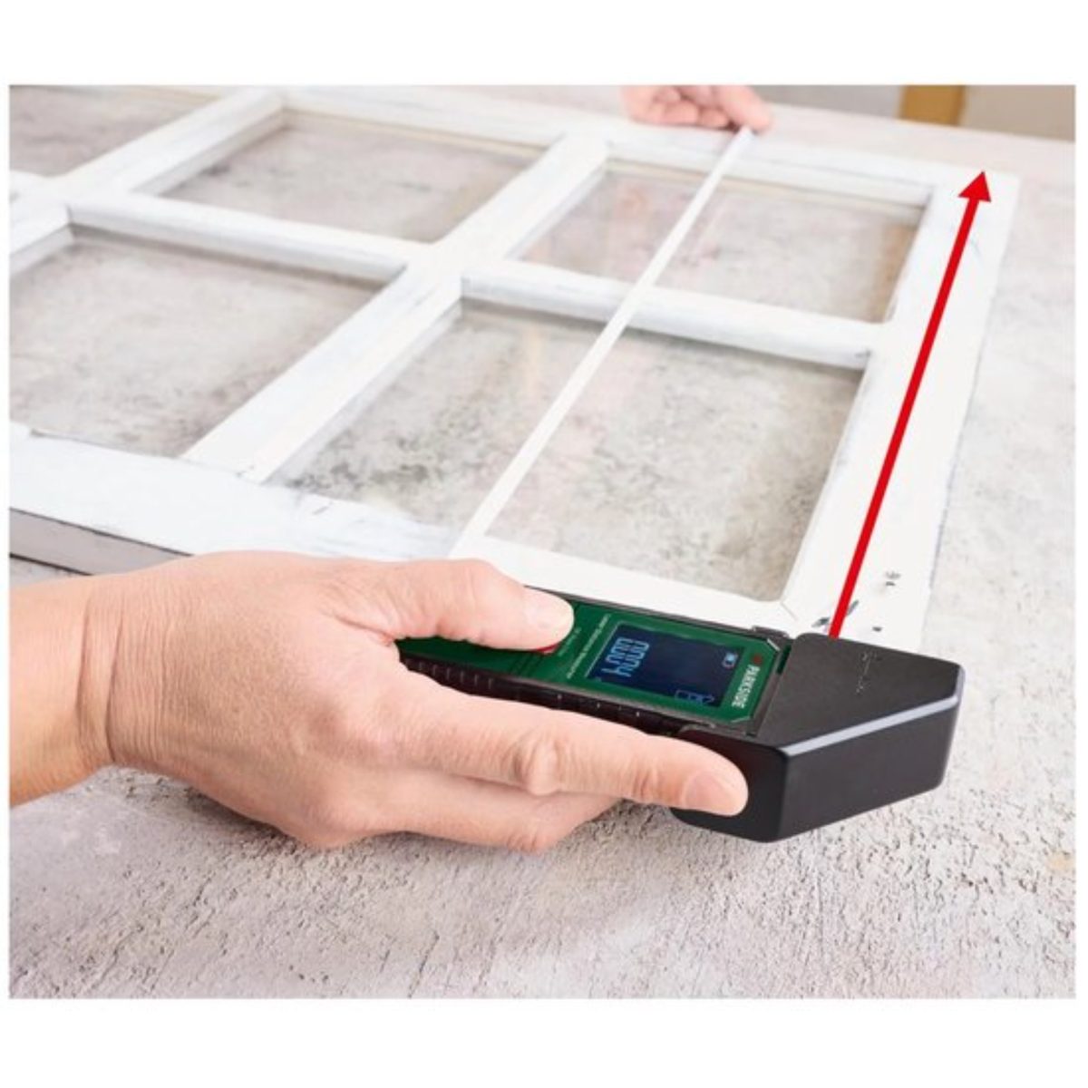 Parkside PLEMM 25 Misuratore di distanza laser 25m Calcolo Area e Volume - immagine 5