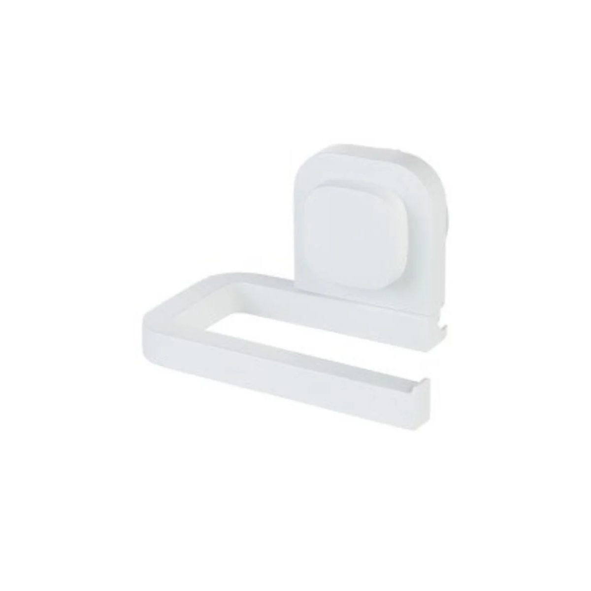 402EM9IJtB6C9ddPmLzO4bCICrd8owH6qST3i2a1.jpg Livarno Home Portarotolo Carta Igienica a Ventosa Carico 3kg Acciaio 13,6x8 cm - immagine 1