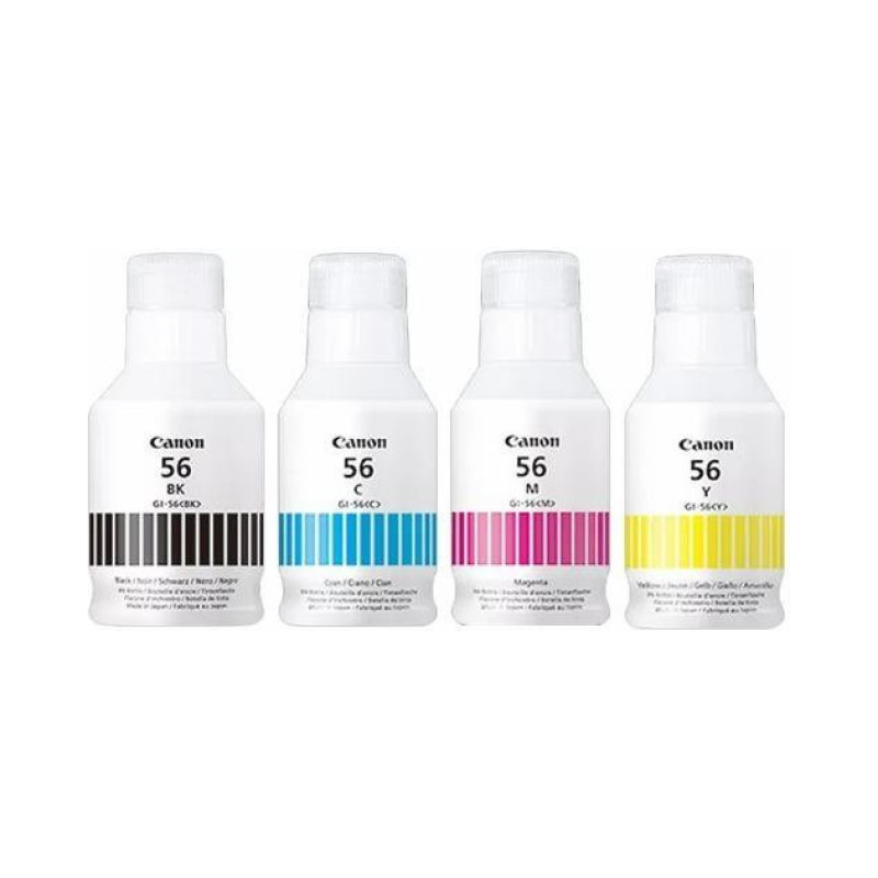 4uaKJXQvbEMgC1yFxGy89oFEed6nFEd45KGTMkwy.jpg Canon GI-56PGBK Flacone Inchiostro Originale Nero Pigmentato 170ml MAXIFY GX - immagine 1