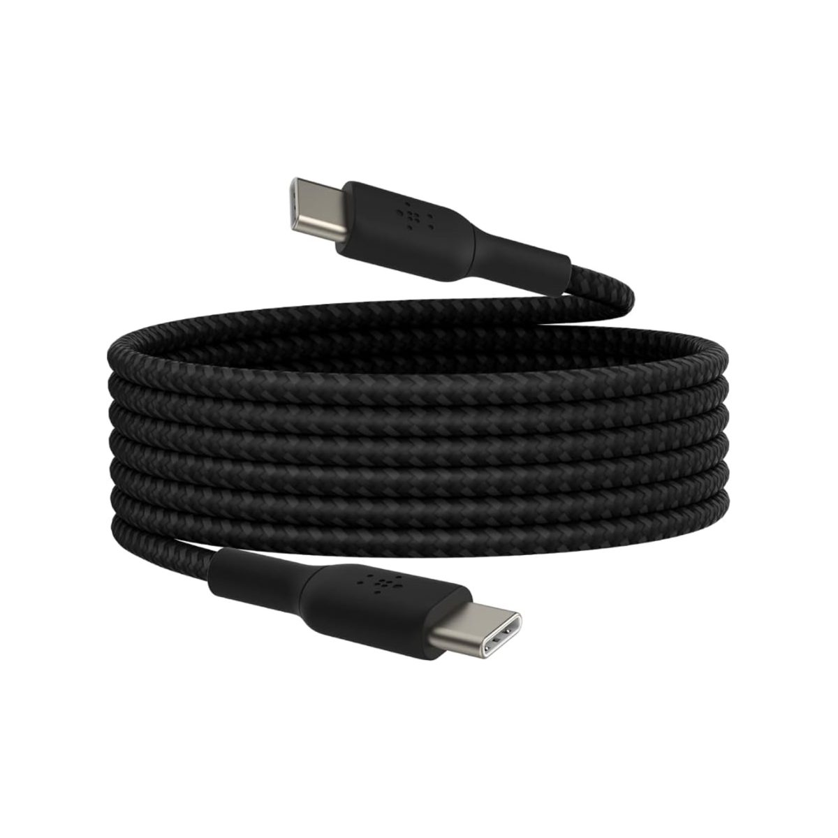 Belkin BoostCharge Cavo USB-C USB-C 60W 2m Intrecciato Nylon Nero CAB004BT2MBK - immagine 3