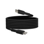 Belkin BoostCharge Cavo USB-C USB-C 60W 2m Intrecciato Nylon Nero CAB004BT2MBK - immagine 3