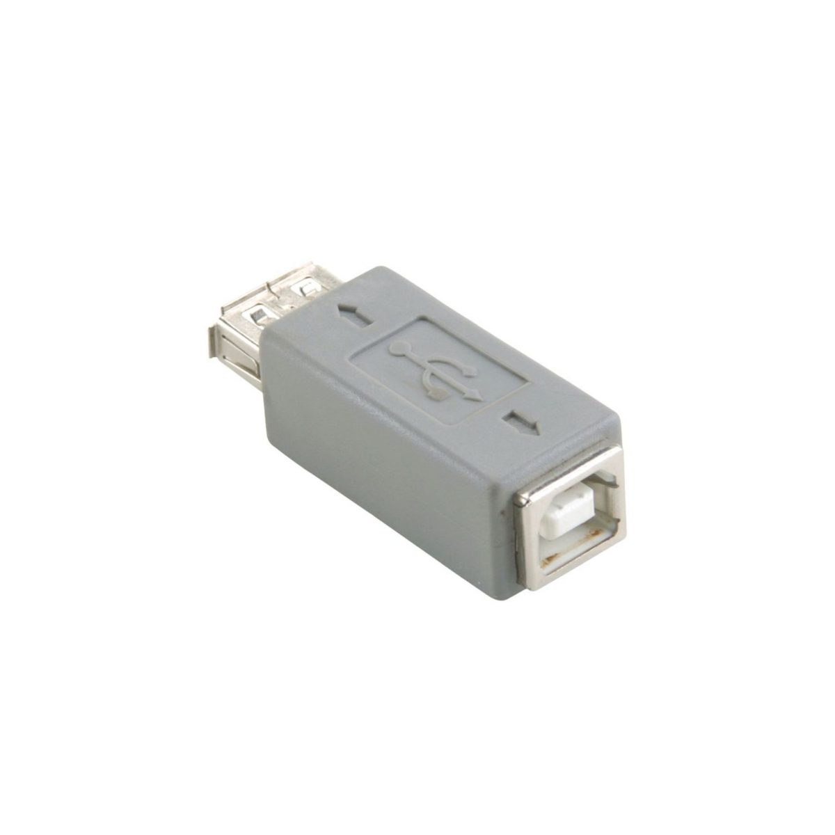 Bandridge BCP464 Adattatore USB 2.0 A Femmina a USB B Femmina Grigio - immagine 2
