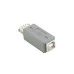 Bandridge BCP464 Adattatore USB 2.0 A Femmina a USB B Femmina Grigio - immagine 2