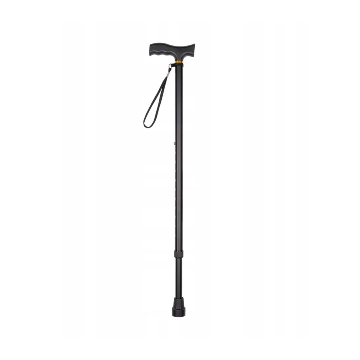 AsT0ZDdiK9kcCgG5RiNHBJx8iakLVYl3J0dcgE3v.jpg Ridder Bastone da Passeggio Telescopico Alluminio Nero Opaco 75-100cm - immagine 1