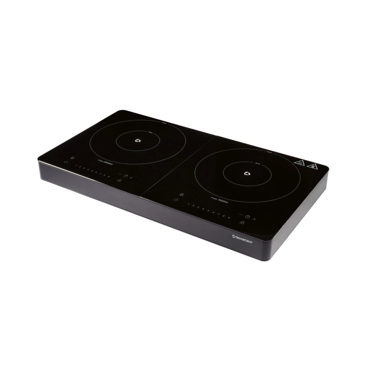 BPrqPYLlw8PPJFyJJiJQzeo1MkRkqpSrkZ3RckBI.jpg Silvercrest SID 3500 Piastra Induzione Doppia 3500W Timer Touch 10 Livelli - immagine 1