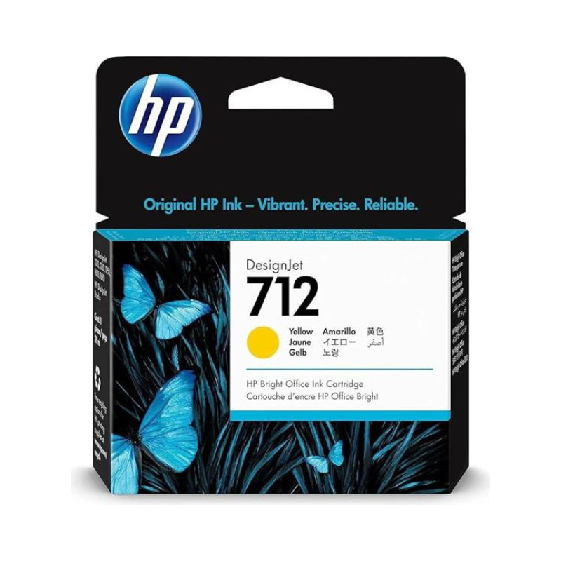 DAiVgP0WBU9ry0n5Rk6ETBqAdtwQuGfUqNhvmny7.jpg HP 712 Cartuccia Originale Giallo 29 ml 3ED69A per DesignJet T210 T630 Studio - immagine 1