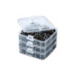 PARKSIDE – Set di Clip di Fissaggio e Fascette Stringicavo Auto (400-500 pz.) - 3 Scatole auto