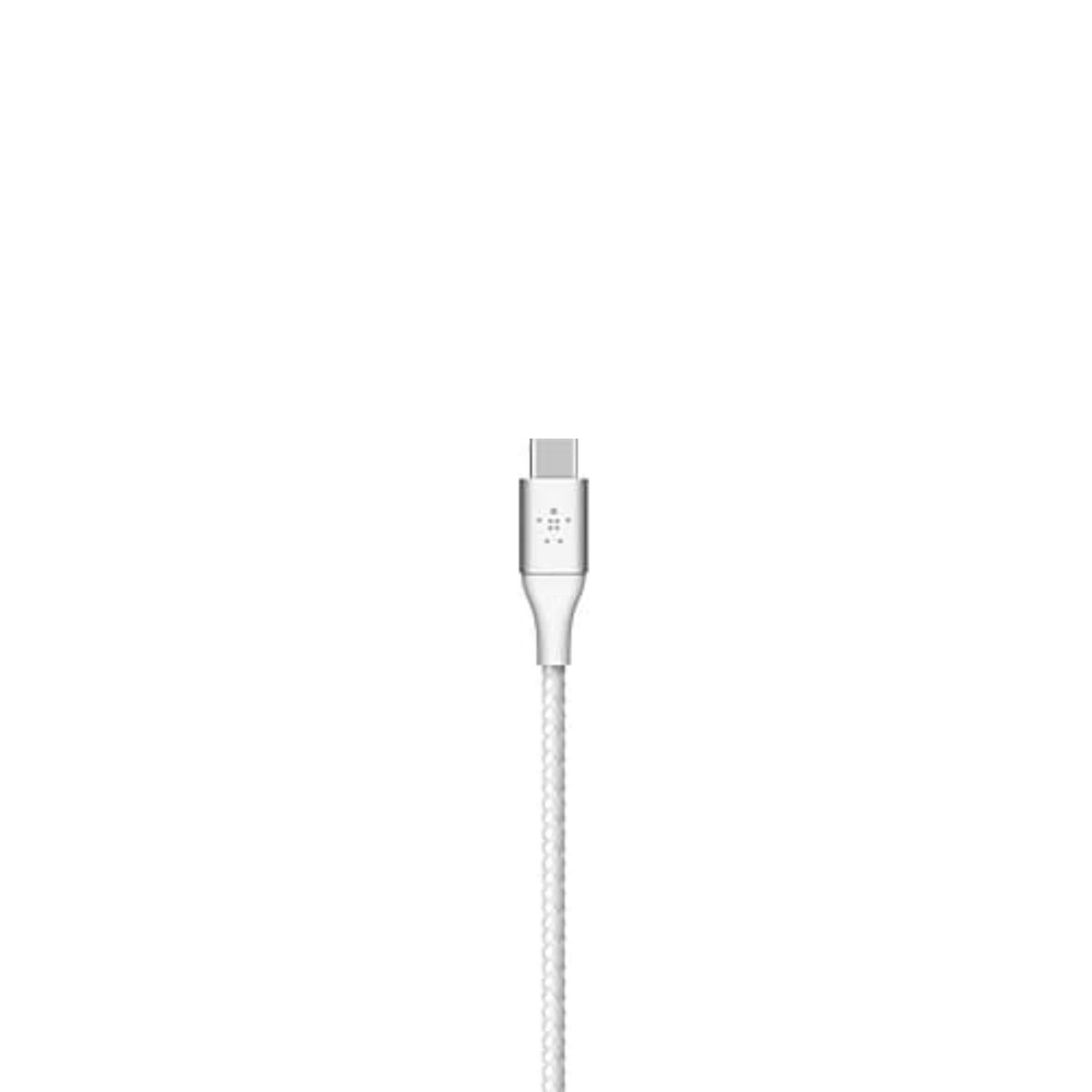 Belkin BoostCharge Cavo USB-C USB-C 60W 2m Nylon Intrecciato Bianco Ricarica - immagine 2