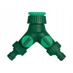 Parkside Set Irrigazione EcoLine 3 Pezzi Raccordo 2 Vie e Connettori 13-15mm - immagine 2