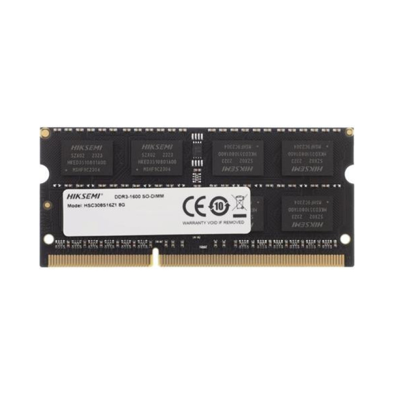 S4cteRG8Kvpps4NAm9PUnuwkG14Now6QzZ1W3FDQ.jpg HIKVISION HIKSEMI RAM SO-DIMM 8GB DDR3L 1600MHz Hiker HSC308S16Z1 Notebook - immagine 1