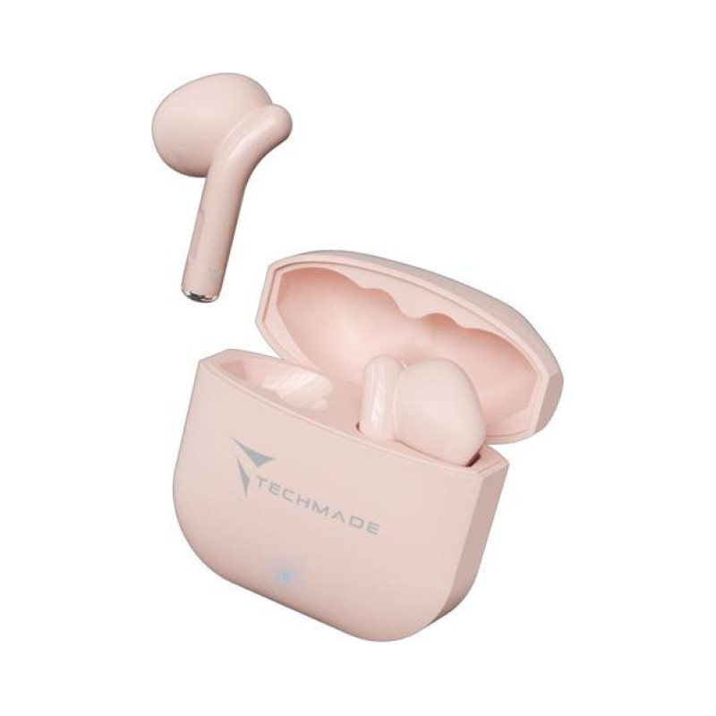 YrxES0DCBAt7zJm4G2MMcG2Uq1RNfKR58QJ41K3I.jpg Techmade TM-XM201 Auricolari Bluetooth 5.3 True Wireless con Box Ricarica Rosa - immagine 1