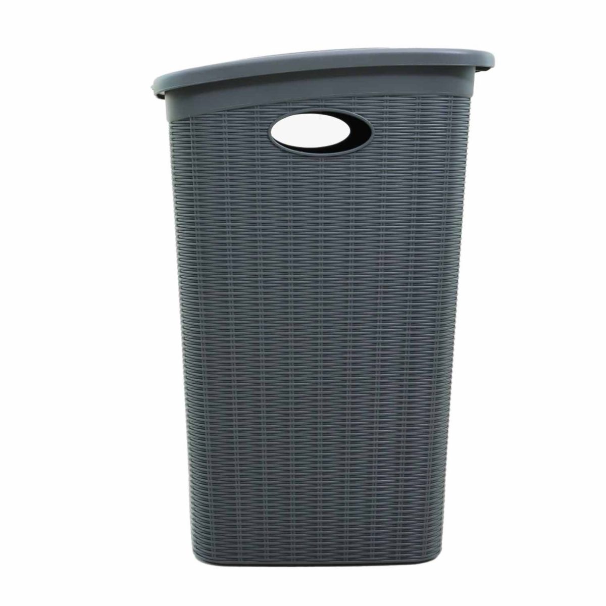 Stefanplast Cesto Portabiancheria Elegance 50L Grigio Coperchio 38x37x54,4 cm - immagine 4