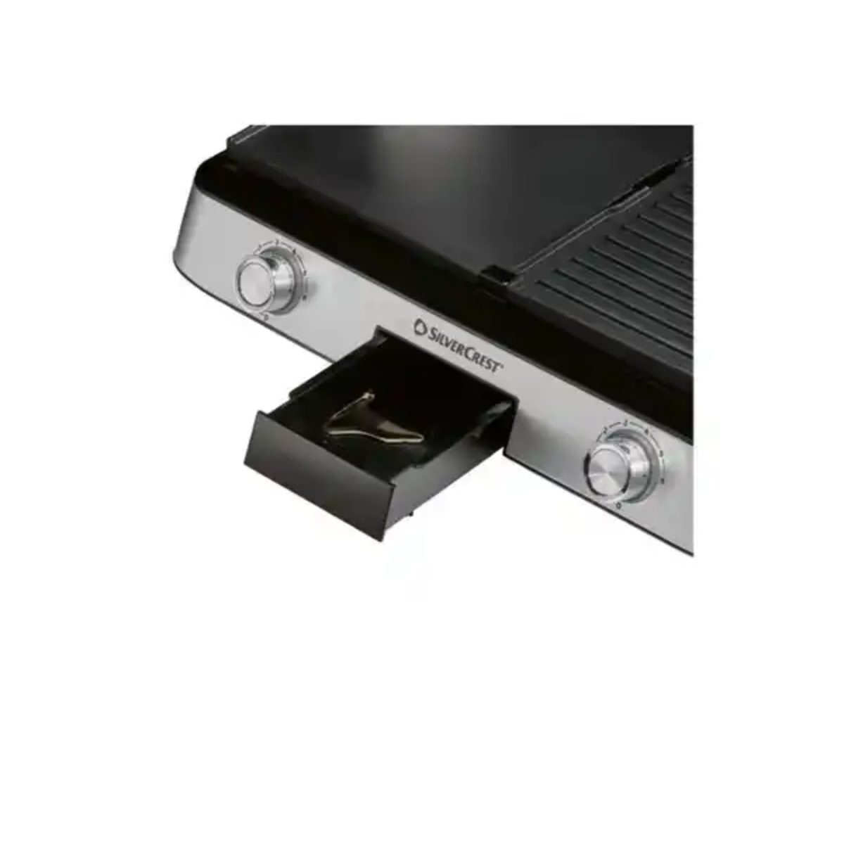 Silvercrest SETG 2000 B1 Grill Plancha 2 in 1 2000W Acciaio Inox - immagine 3