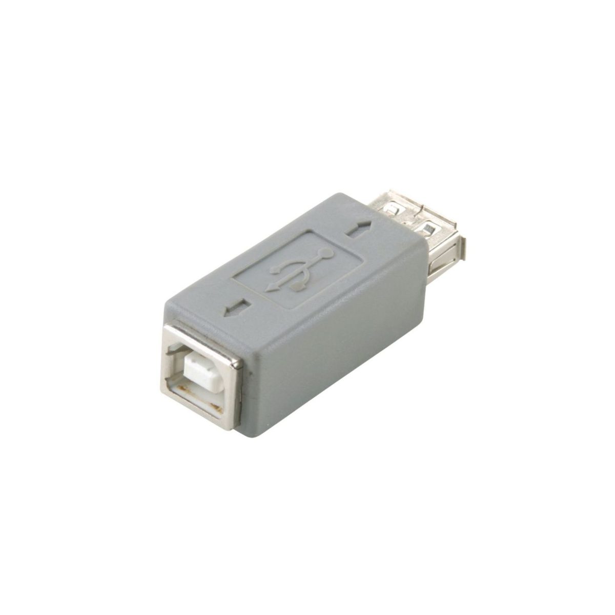 Bandridge BCP464 Adattatore USB 2.0 A Femmina a USB B Femmina Grigio - immagine 3