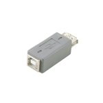 Bandridge BCP464 Adattatore USB 2.0 A Femmina a USB B Femmina Grigio - immagine 3