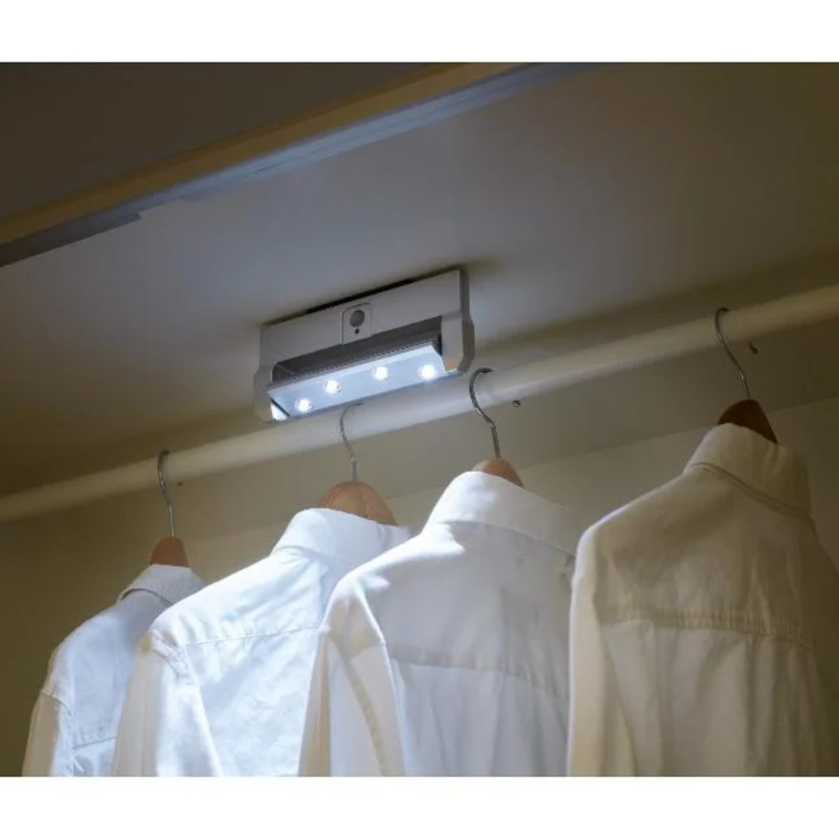 Livarno Lampada LED Sensore Movimento Testa Orientabile 18 cm Bianco Freddo - immagine 4