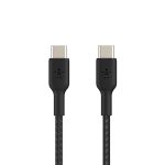Belkin BoostCharge Cavo USB-C USB-C 60W 2m Intrecciato Nylon Nero CAB004BT2MBK - immagine 2