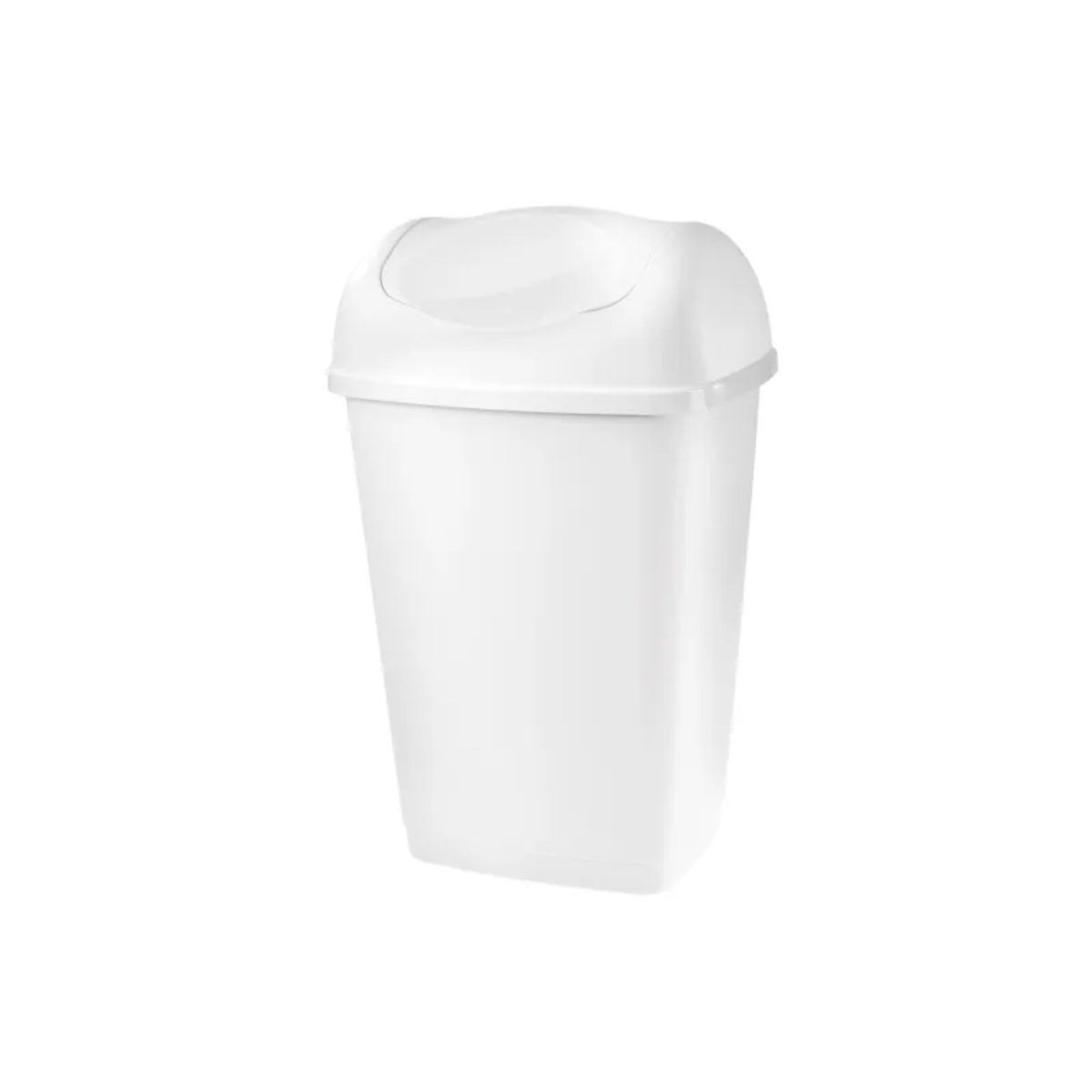 edQY34L96nv72cpnGX1XHNSmdwmD0oRrDeyx5ay6.jpg Tontarelli Pattumiera XL 50L Coperchio Basculante Impilabile Colore Bianco - immagine 1