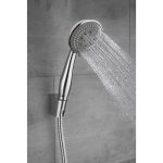 Livarno Home Doccetta 5 Tipi Getto Grigio Scuro Soffione Anticalcare Universale - immagine 3