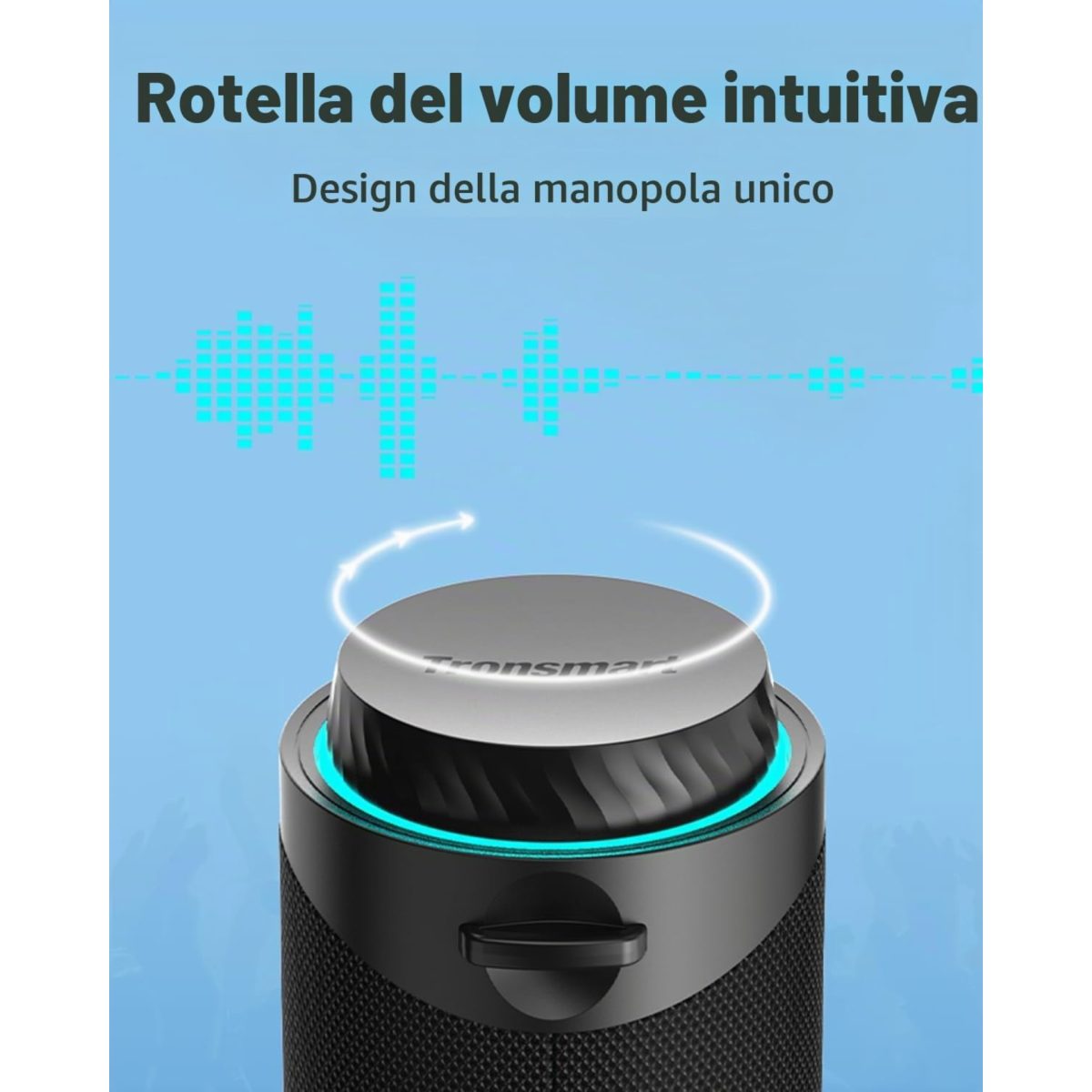 Tronsmart T7 Cassa Bluetooth 5.3 Portatile 30W IPX7 LED RGB TWS Nero - immagine 6