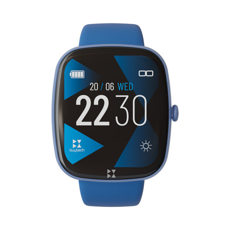 uMGk6qD5bvb2OYb6JE296VNEos6XAUVDdT0eT2yi.jpg Techmade Buytech Smartwatch Gamma Display 1.83" Chiamate Bluetooth IP68 Blu - immagine 1