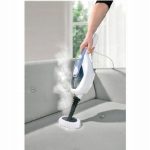 Silvercrest SDM 1500 Scopa a vapore e pulitore manuale a vapore bianca e blu - Ricondizionato - immagine 2