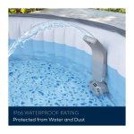 Cascata LED Bestway 60322-7 per Idromassaggi Lay-Z-Spa, Grigio - Accessorio Rilassante - immagine 5