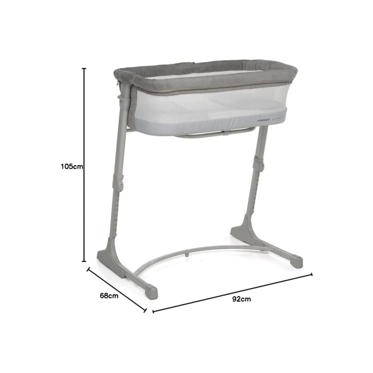 Foppapedretti Culla iNanna Co-Sleeping Fianco Letto 10 Altezze Materasso Perla - immagine 4