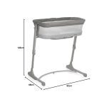 Foppapedretti Culla iNanna Co-Sleeping Fianco Letto 10 Altezze Materasso Perla - immagine 4