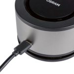 Osram Purificatore Aria Auto AirZing Mini Filtro TiO2 Luce LED UVA USB-C Nero - immagine 2