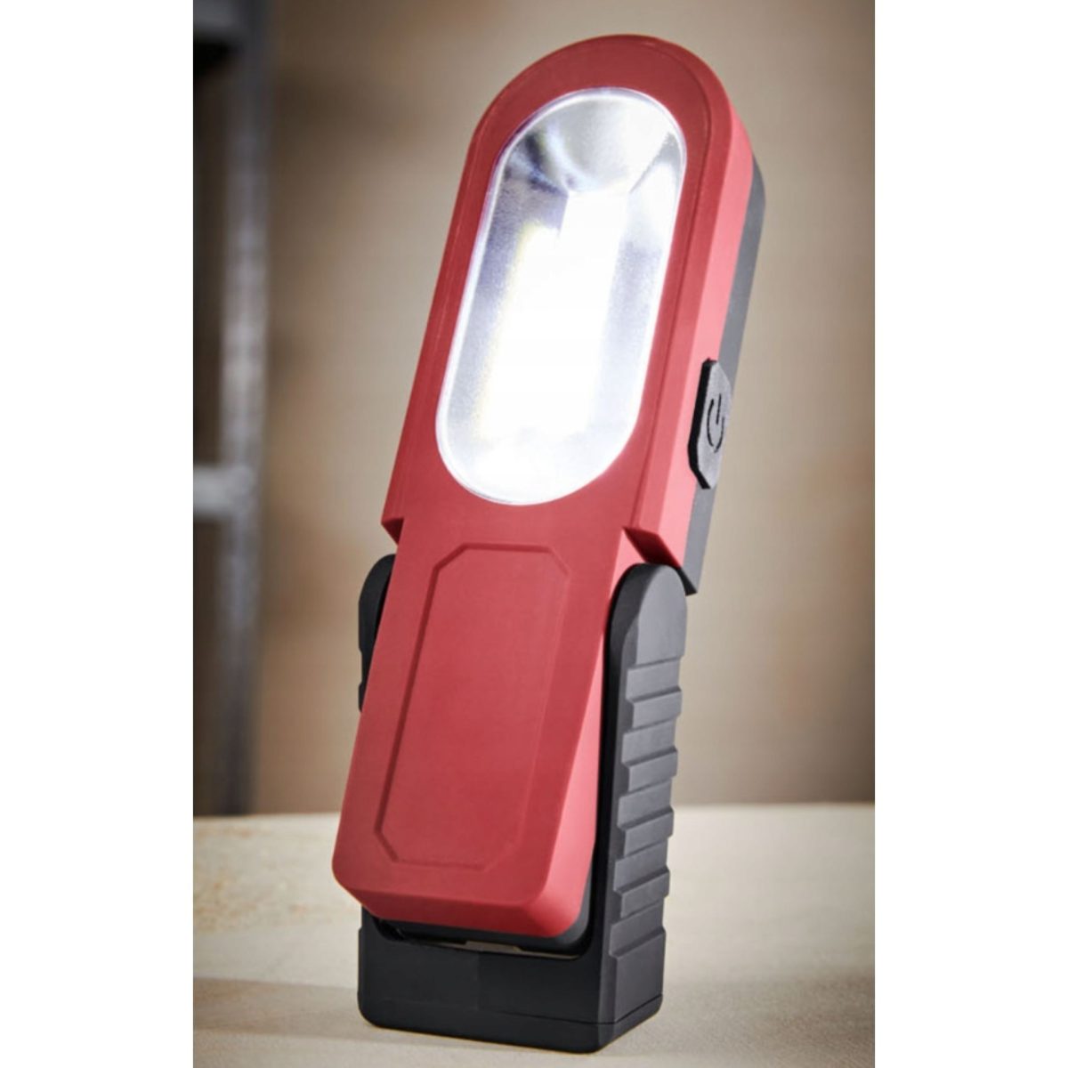Parkside PACL 3 A1 Lampada Ispezione LED COB a Batteria Rossa Magnete e Gancio - immagine 2