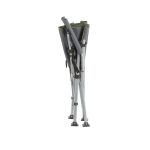 Brunner Raptor Classic Sedia Campeggio Pieghevole Braccioli 110 kg Grigio Nero - immagine 4