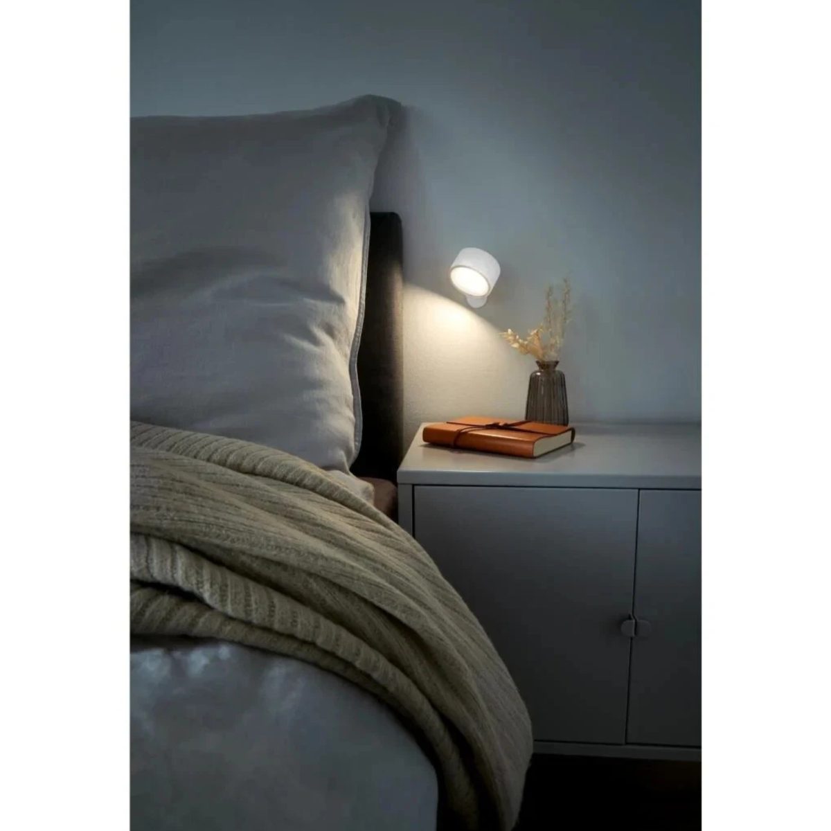 Livarno Home Applique LED Ricaricabile USB-C Touch Dimmerabile 150 lm Bianca - immagine 2