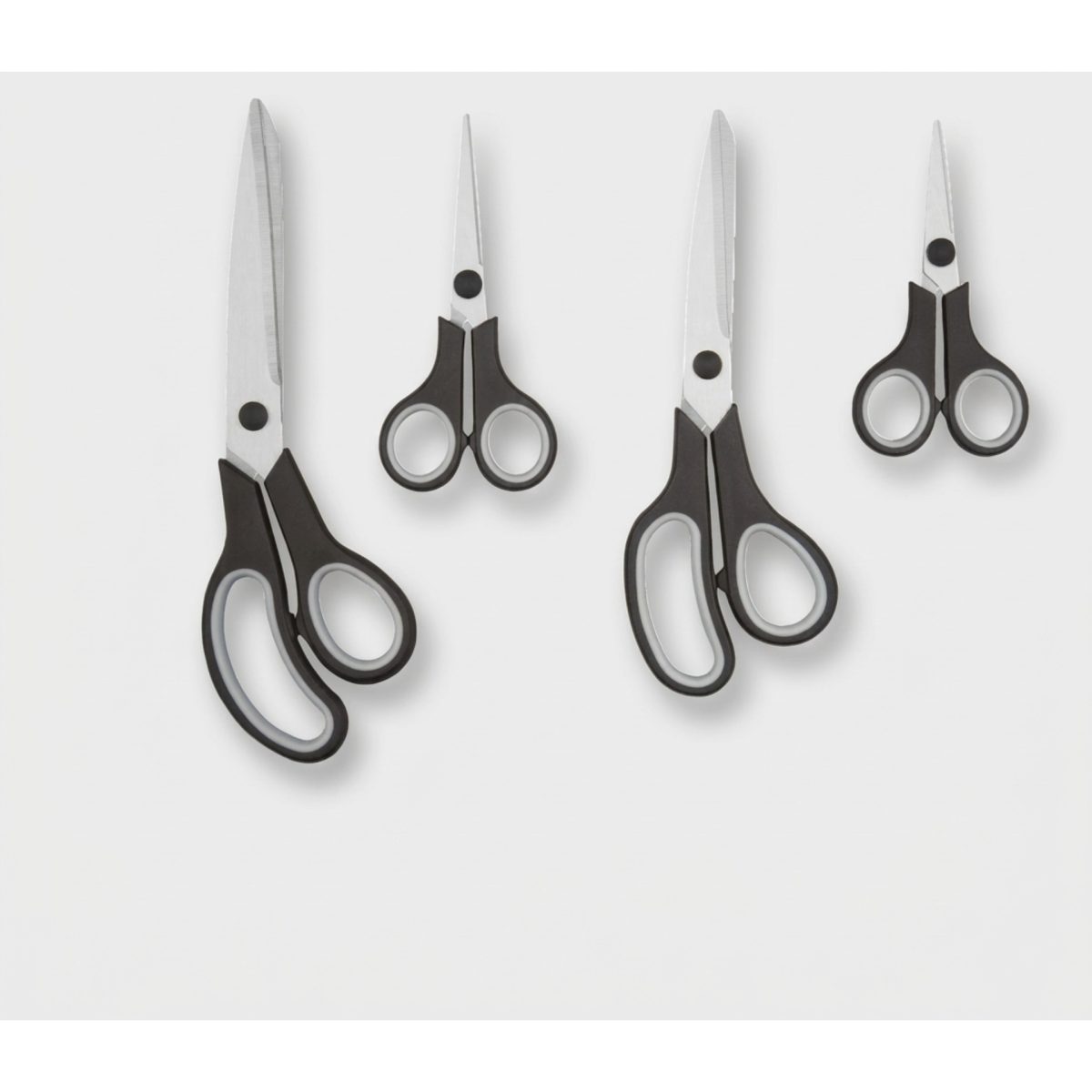 KOGUO3Wziagny088rrVM2yFl40ZXZ8PRYGO9fHyu.jpg W5 Set Forbici 4 Pezzi Universali per Cucito Bricolage Sarto e Lavori Manuali - immagine 1