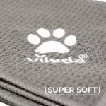 Vileda Pet Pro Asciugamano in Microfibra Taglia M per Animali, Tessuto Waffle - immagine 3