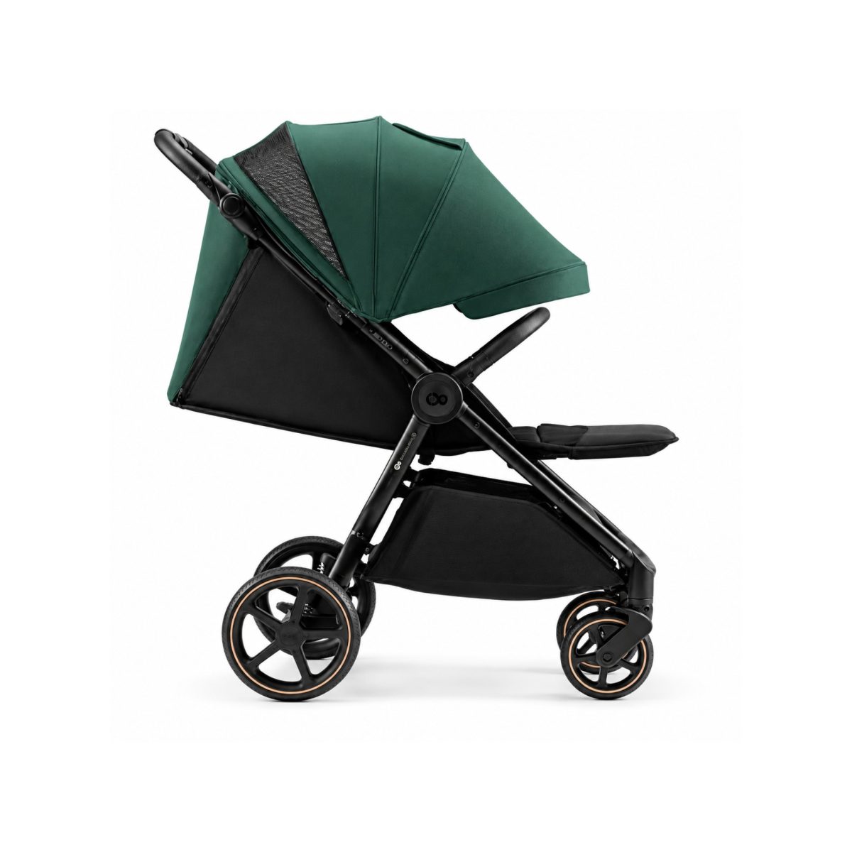 Kinderkraft Mitzy Passeggino Leggero 4 Ruote 0-22 kg UPF50+ Green Verde - Usato - immagine 2