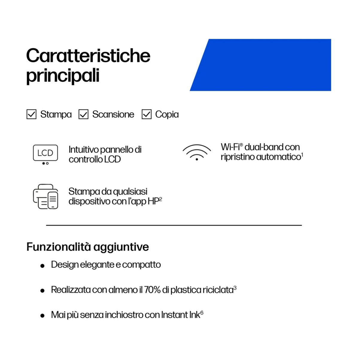 HP DeskJet 2921 Stampante Multifunzione Colori Wi-Fi Scanner A24HWB Ricondiz. A - Ricondizionato Grado A - immagine 9