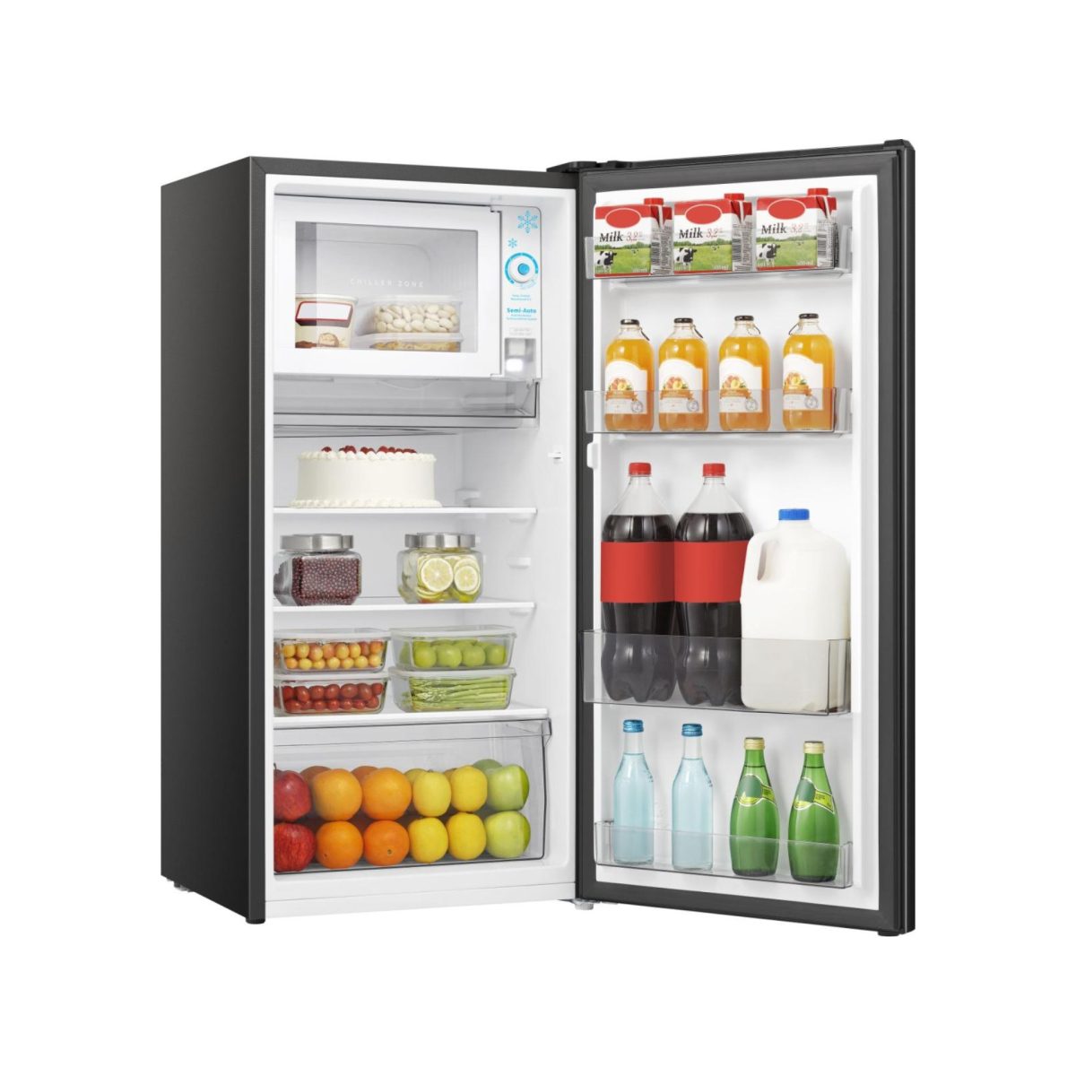 Hisense RR198D4ABE Frigorifero Monoporta 151 L Classe E Nero con Freezer 36 dB - immagine 6